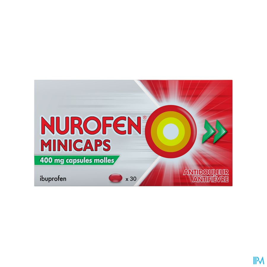 Nurofen Minicaps 400mg Caps Molles 30 Nurofen Minicaps 400mg Caps Molles 30