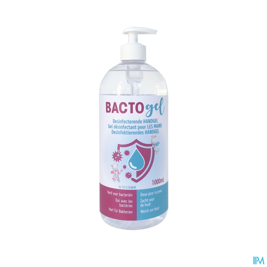 Bactogel Gel Hydroalcoolique Fl Pompe 1l