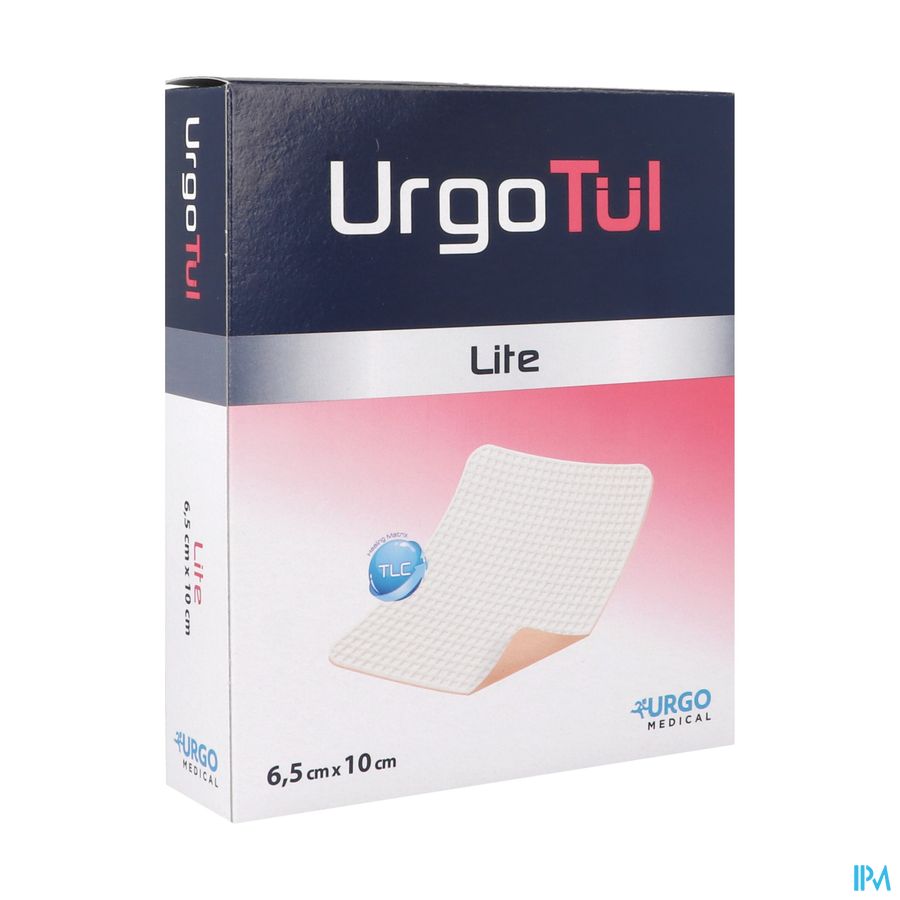 URGOTUL LITE PANS 6,5X10CM 10