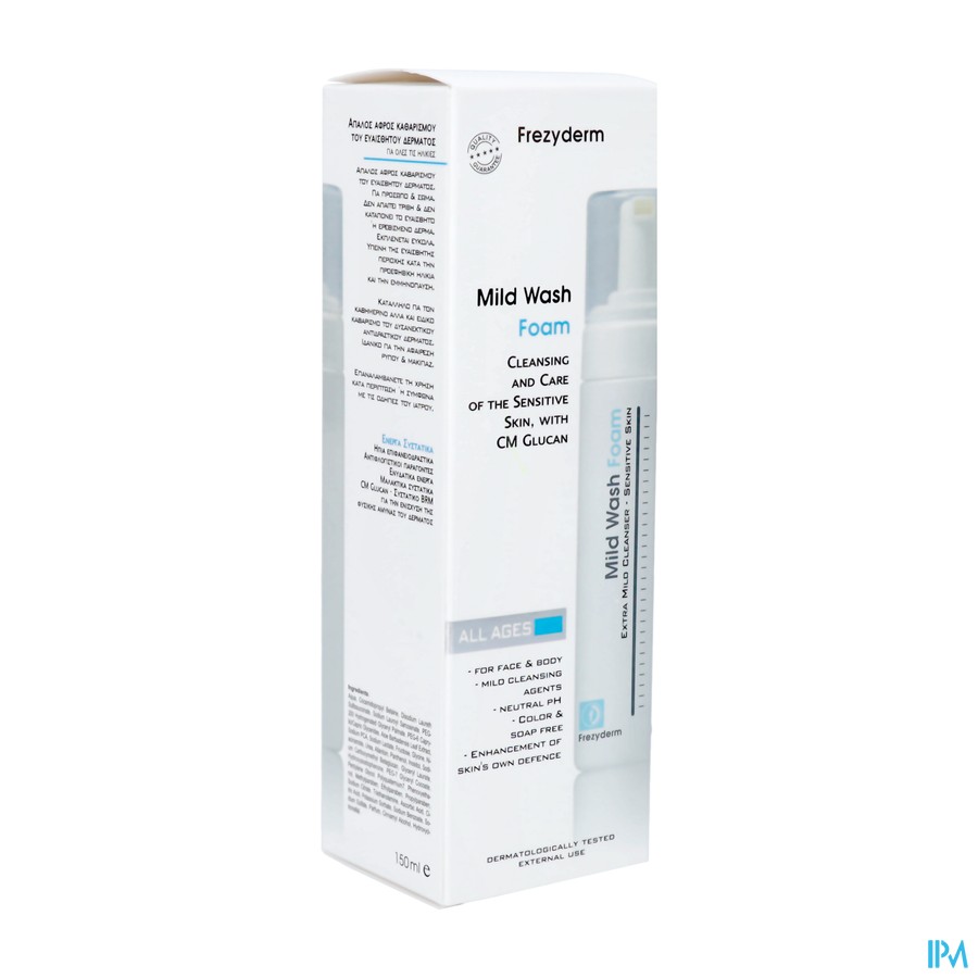Frezyderm Mild Wash Foam 150ml