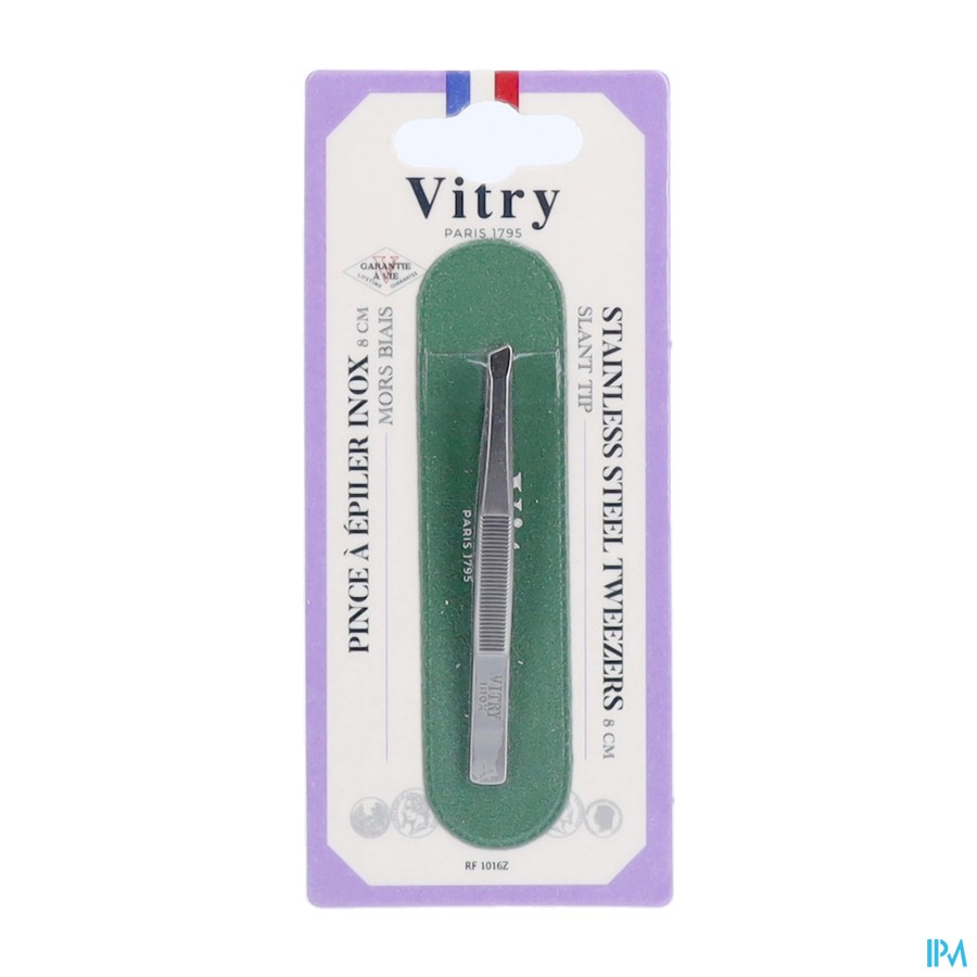 Pince A Epiler Mors Biais Inox