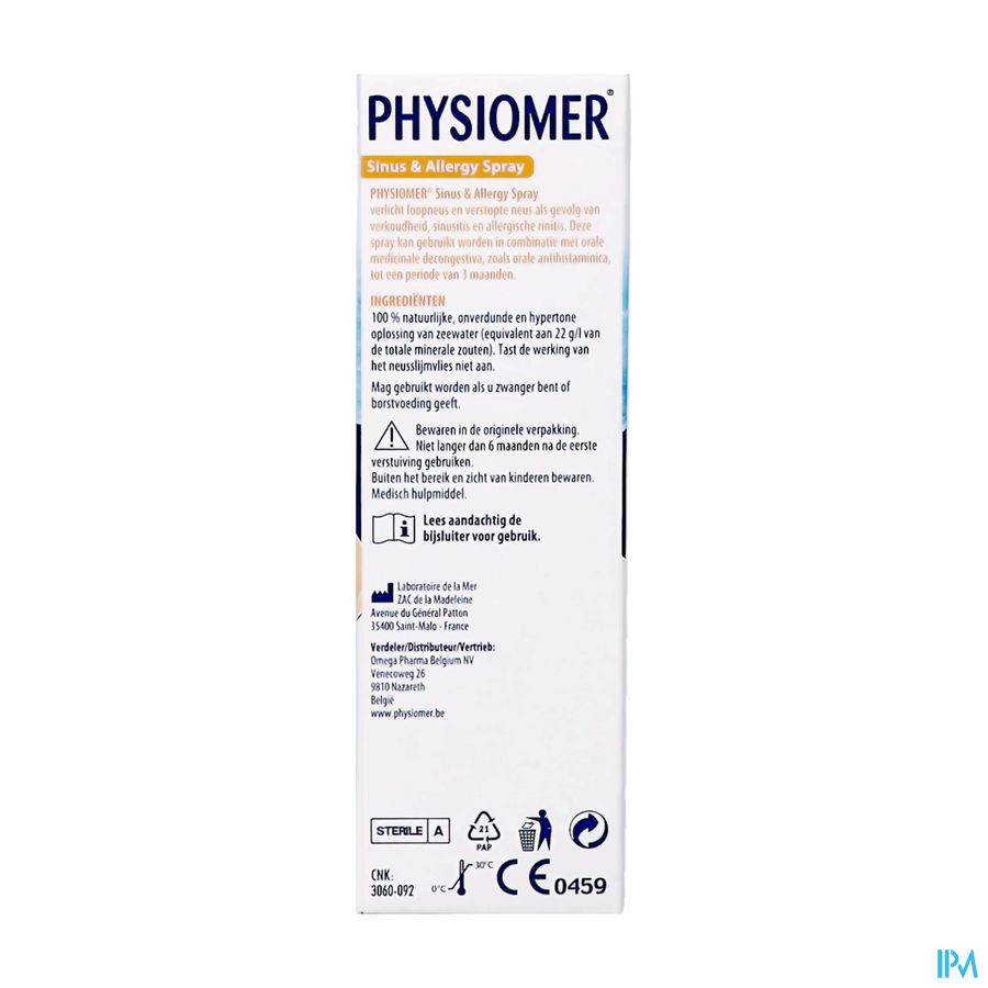 Physiomer Sinus Pocket 20ml New Rempl 2374817