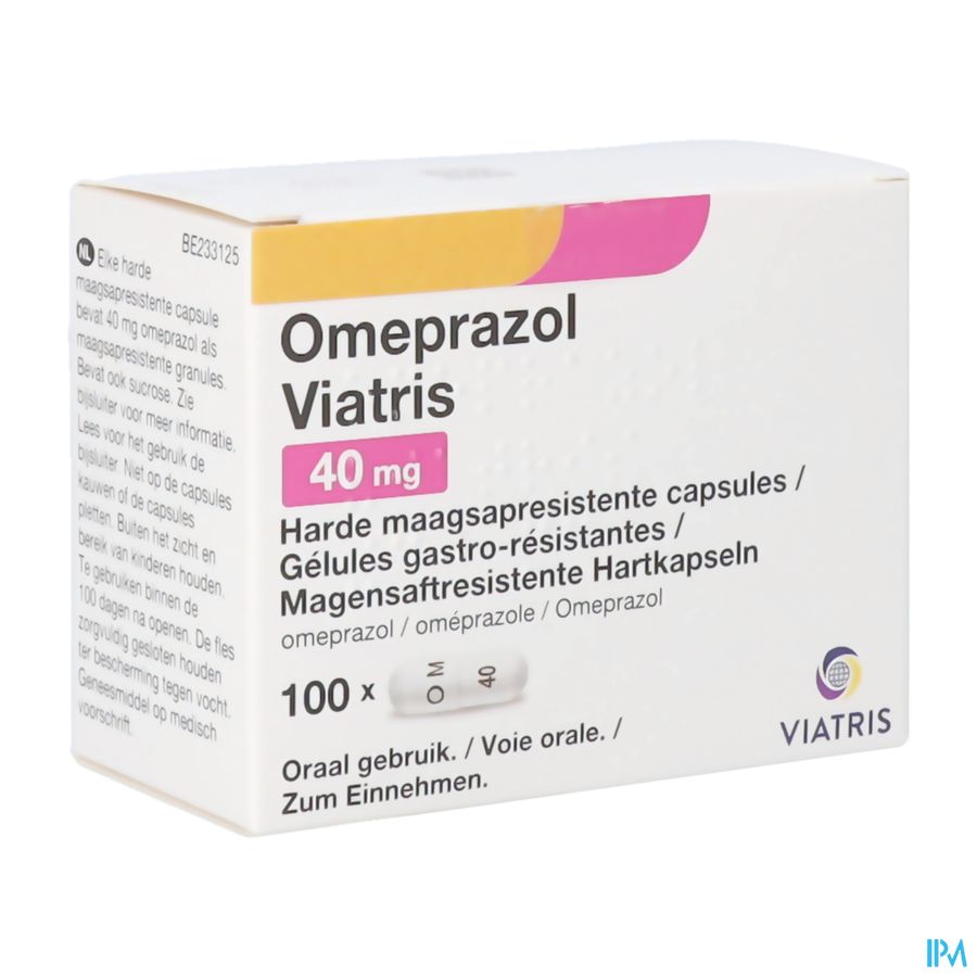 Omeprazol Viatris 40mg Caps 100 Omeprazol Viatris 40mg Caps 100