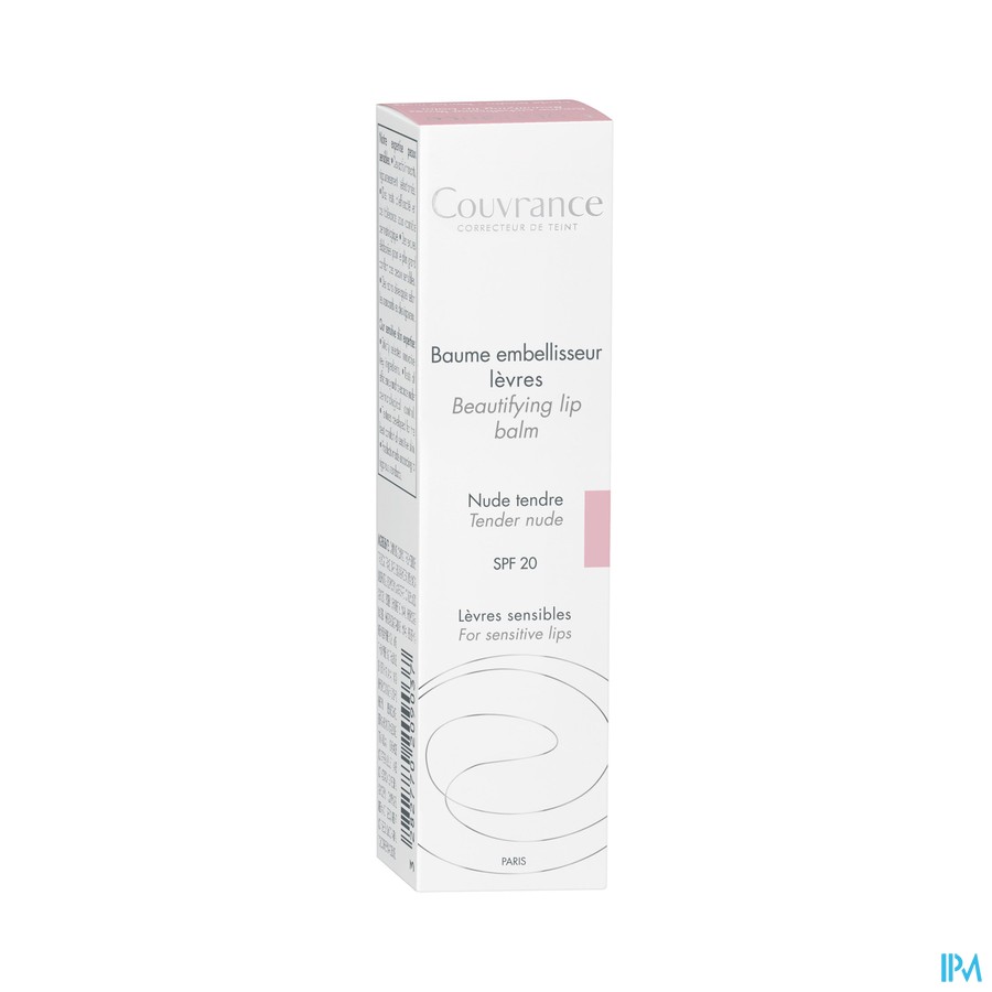 Avene Couvrance Corr. Teint Lipbalsem Nude 3g