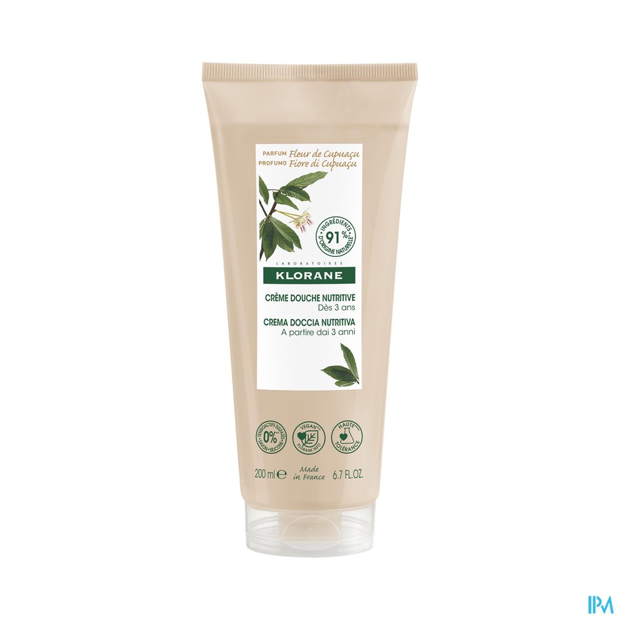 Klorane Corps Douche Cr Fleur Cupuacu 200ml Nf