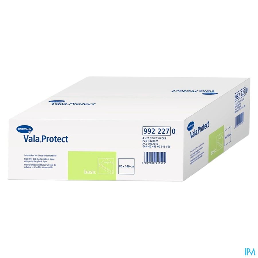 Hartmann Valaprotect Basic 80x210cm 4x25 P/s