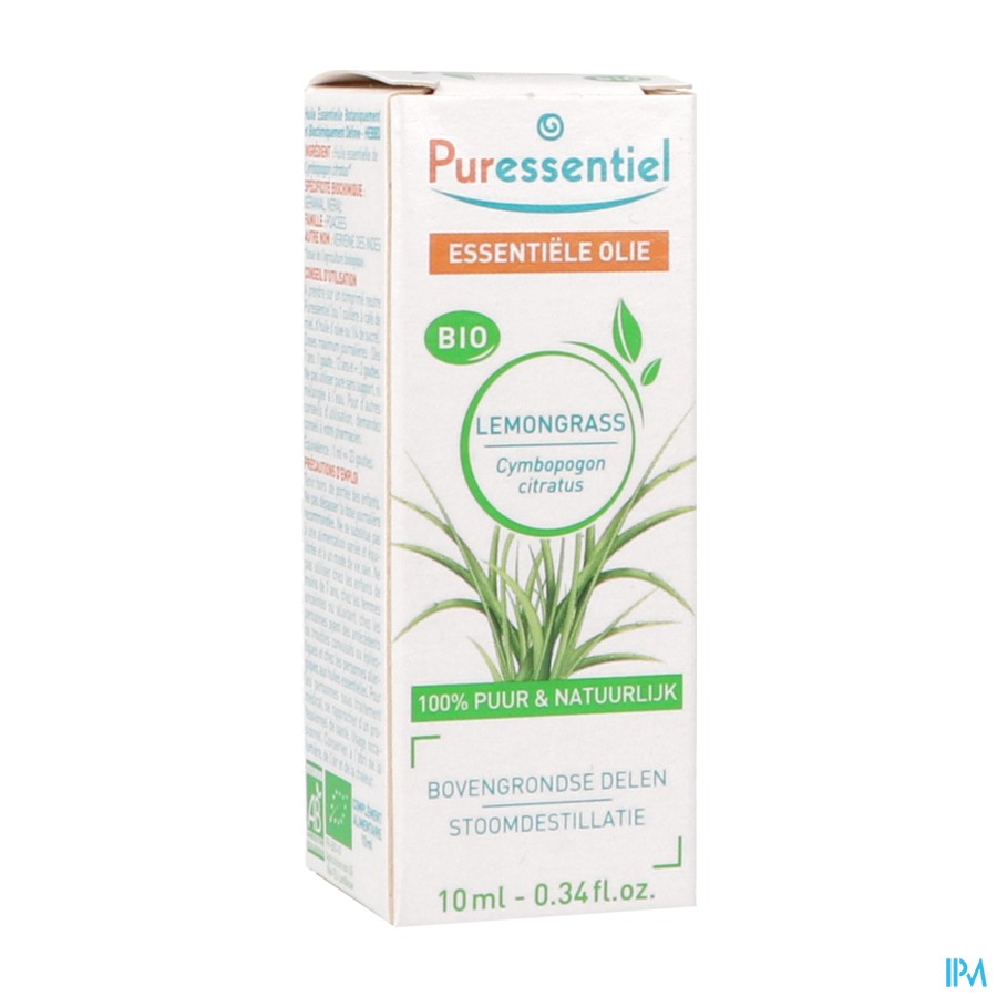 Puressentiel Eo Lemongrass Bio 10ml