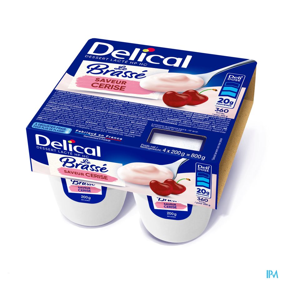 Delical Le Brasse Kers 4x200g