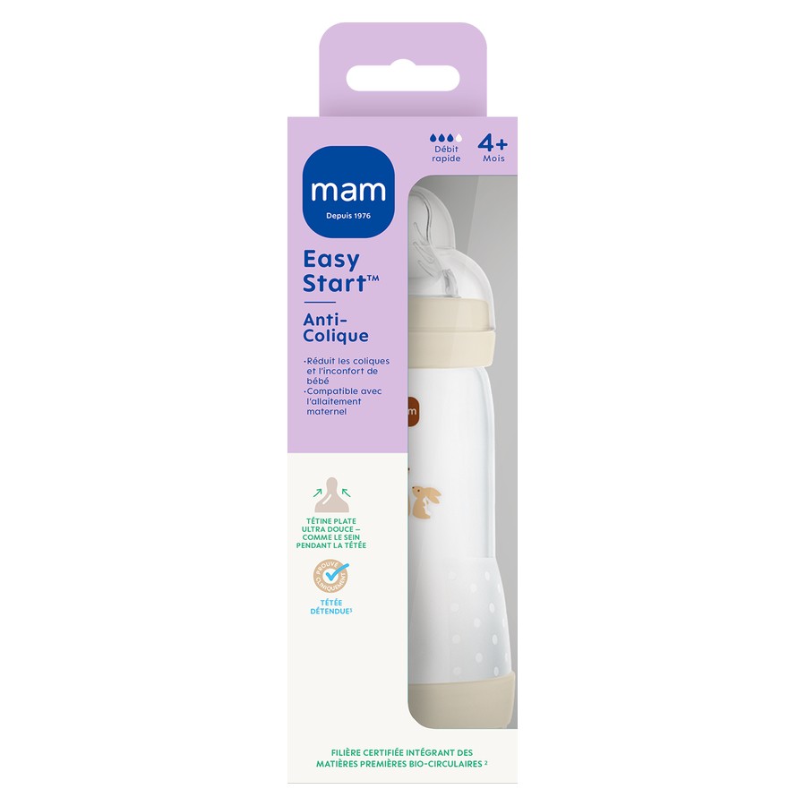 MAM BIB E ST A/COL SABLE D3 320ML