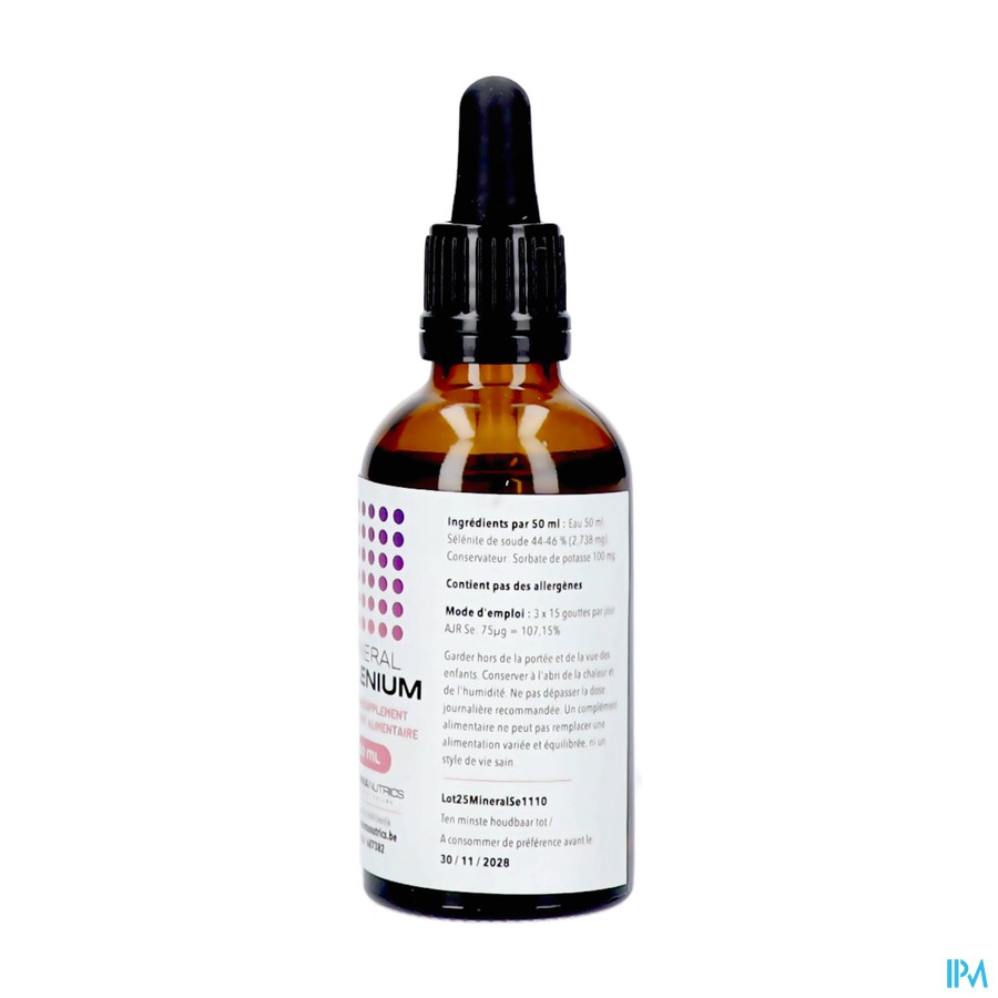 Minerale Selene Goutes 50ml Pharmanutrics