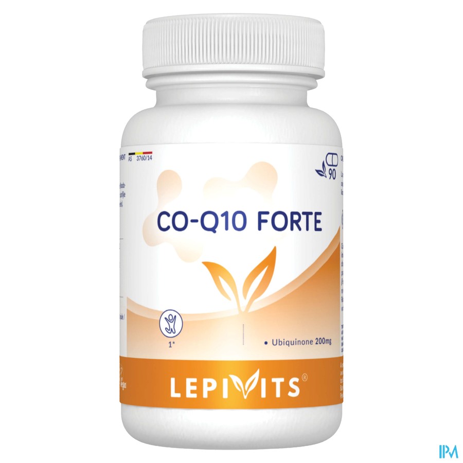 Co Q10 Sterk 200mg Pot Caps 90 Lepivits