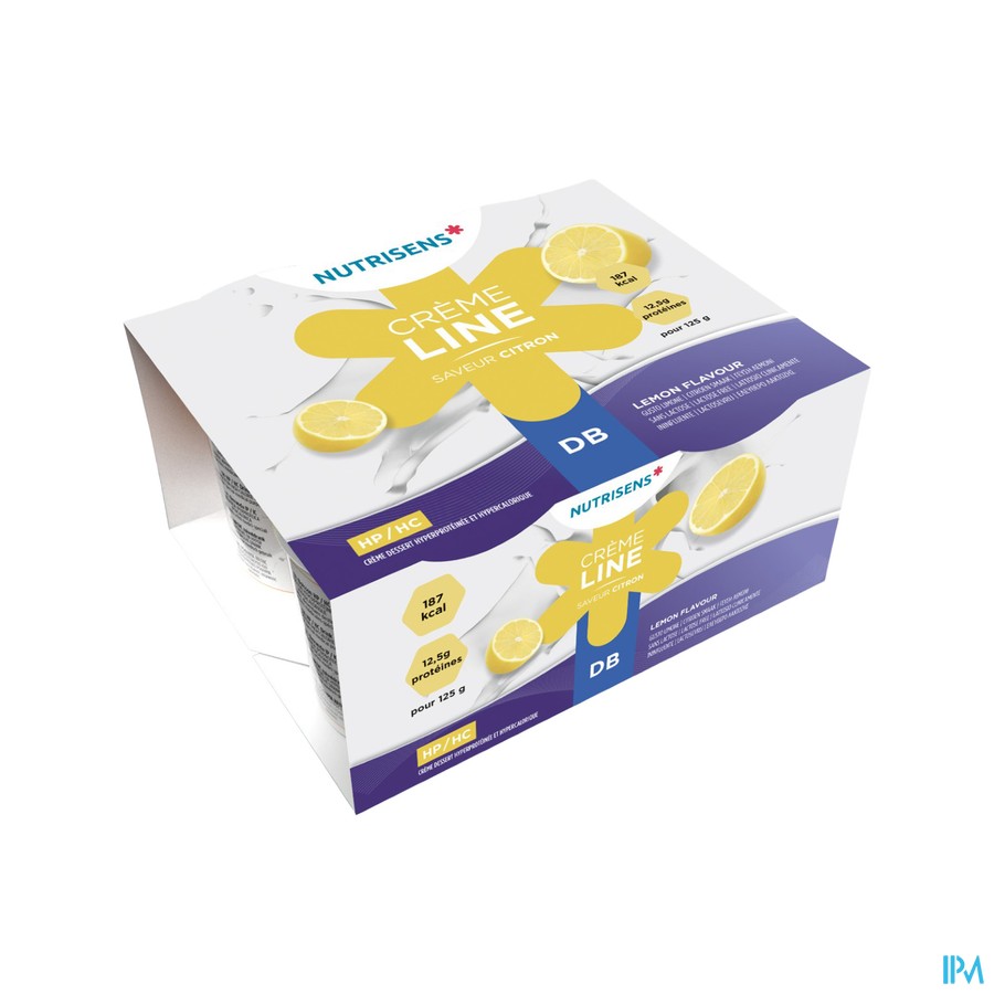 Nutrisens Cremeline 2 Kcal Citroen 4x125g