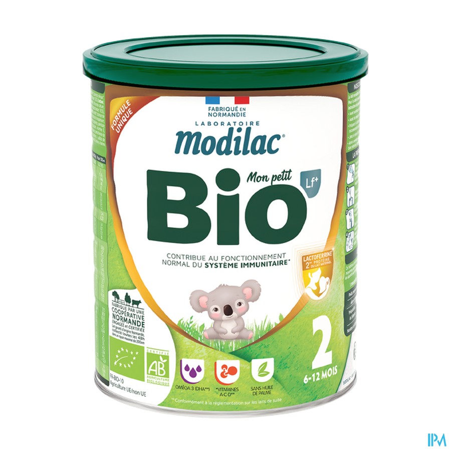 MODILAC MON PETIT BIO LF+ 2 PDR800