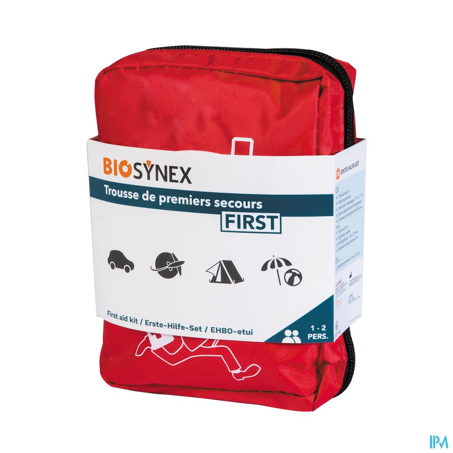 Biosynex Ehbo Etui First Aid 1-2pers. 22 Elementen