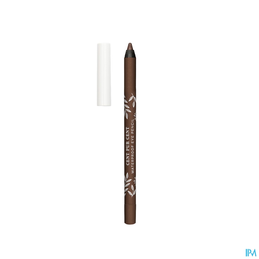 Cent Pur Cent Waterproof Eyepencil Brun Irise 1g
