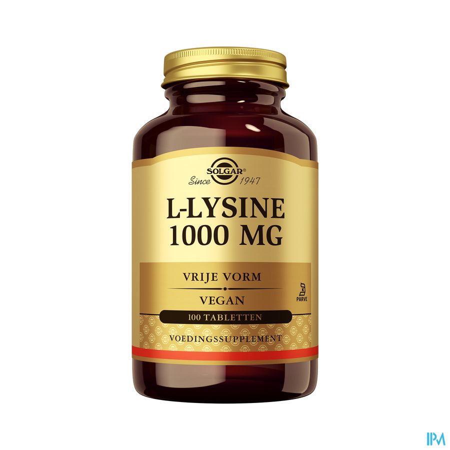 Solgar l-lysine Comp 100x1000mg