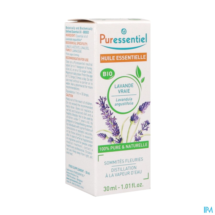 Puressentiel Eo Echte Lavendel Bio 30ml