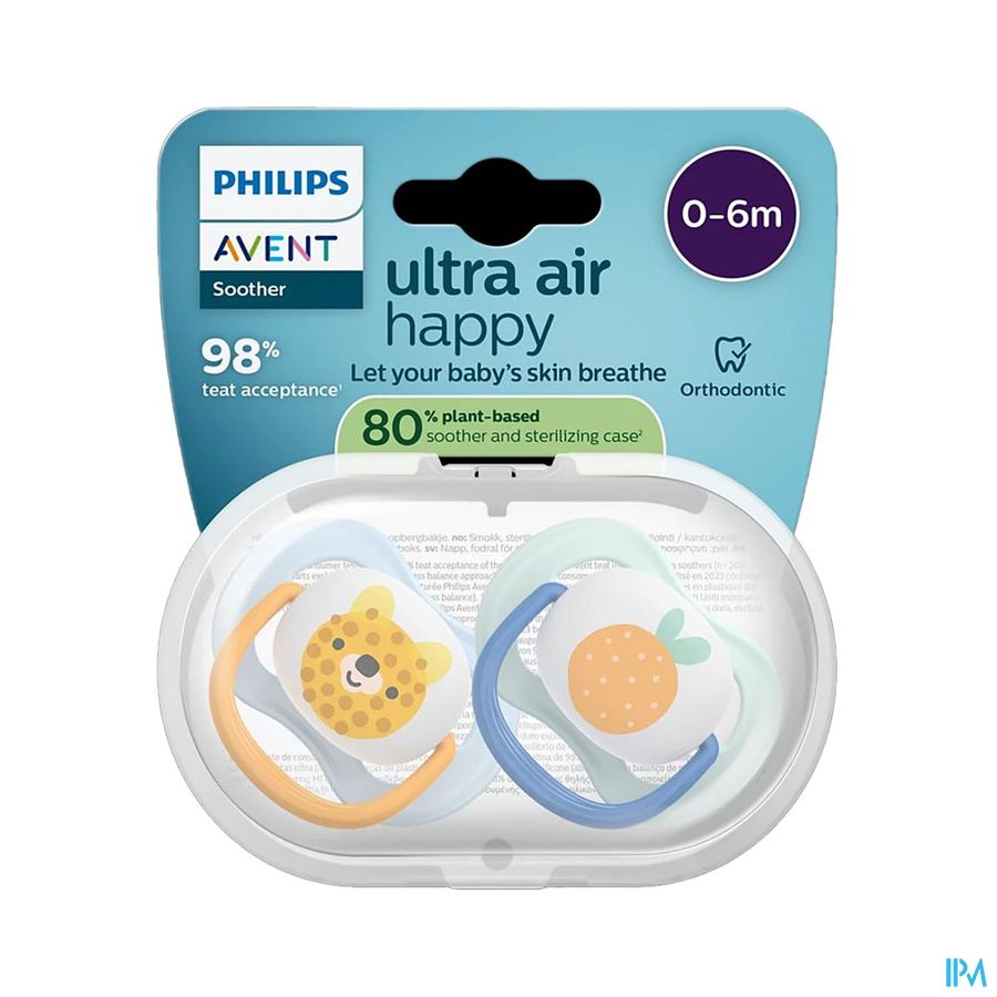 Philips Avent Fopspeen +0m Air Collection Boy 2