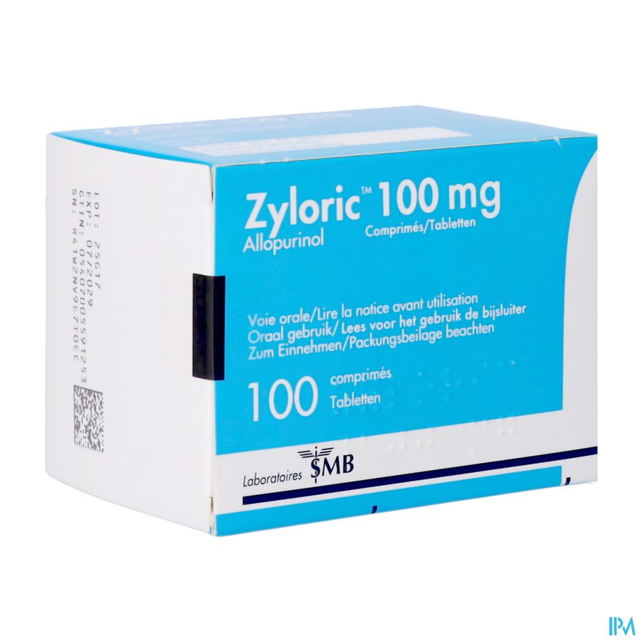 Zyloric 100 Comp 100 X 100mg