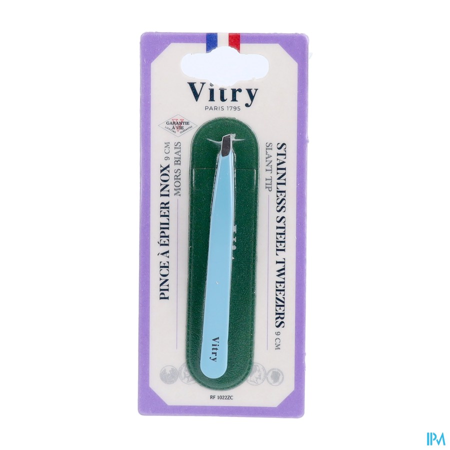 Epileerpincet Prof. Schuin Inox Kleur