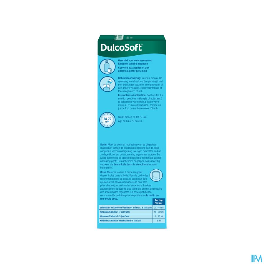 Dulcosoft 5g/10ml Drinkb.opl 250ml 1