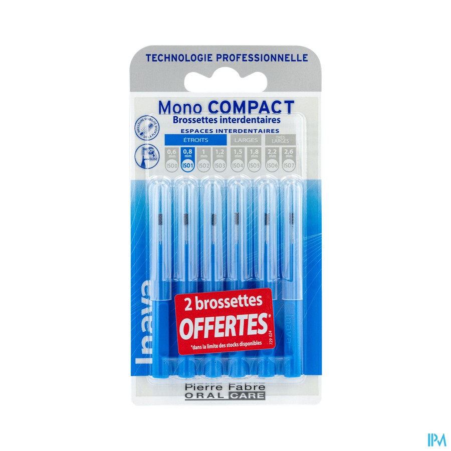 INAVA BROSSETT MONO COMP BLEU 4+2