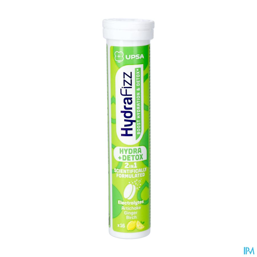 Upsa Hydrafizz Detox Bruistabl 16