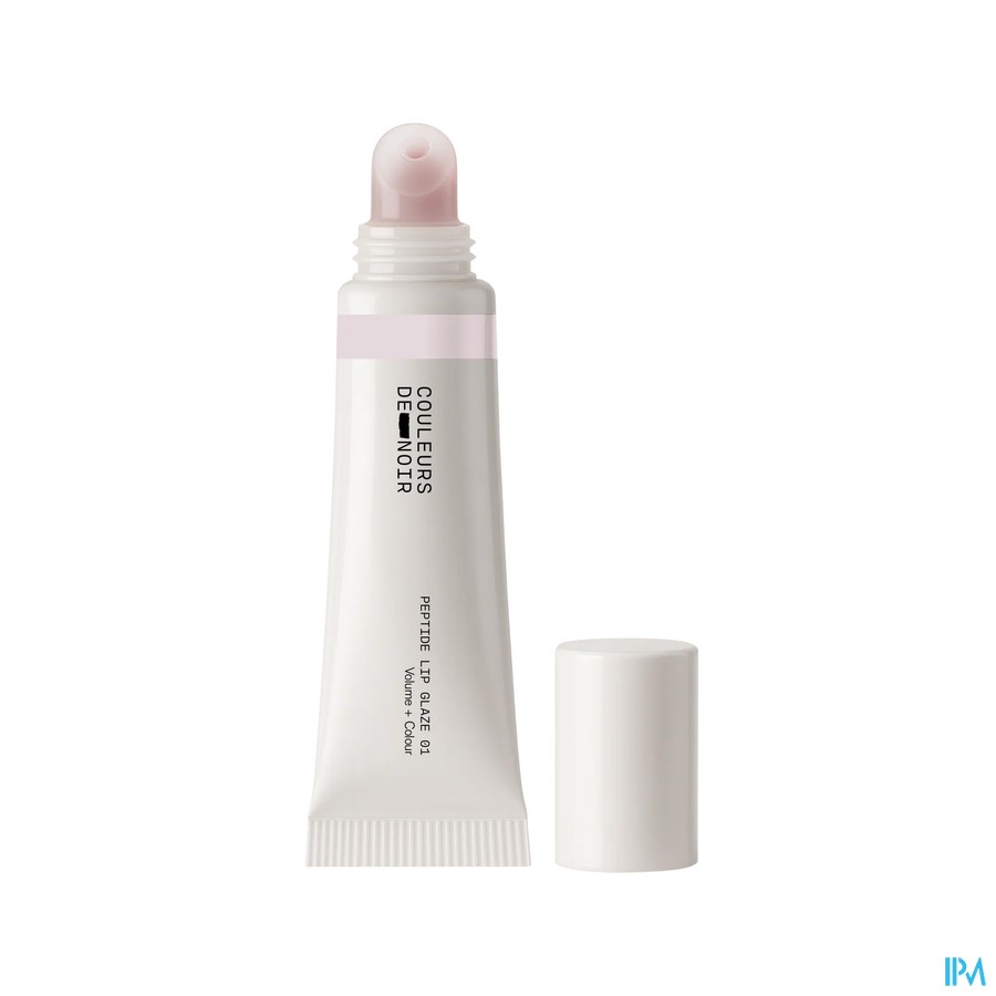 Couleurs De Noir Peptide Lip Glaze 01 Pink Sherbet