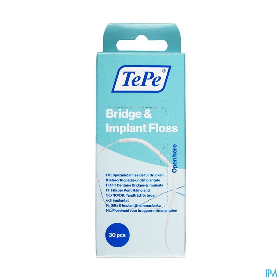 Tepe Bridge & Implant Floss Fil Dentaire 30 672250