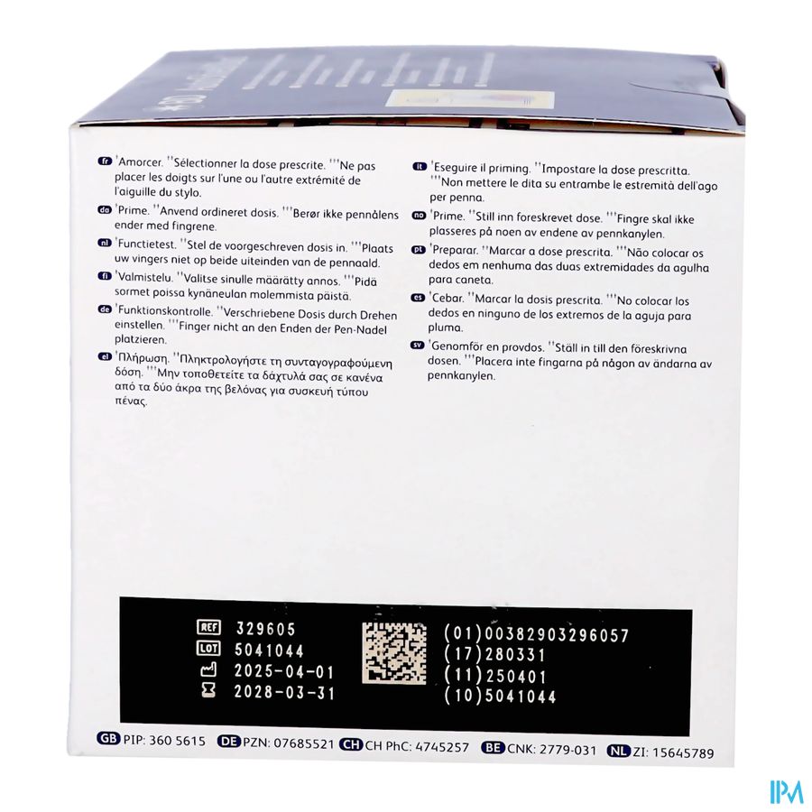 Autoshield Aiguille Stylo Duo 5mm 100 329605