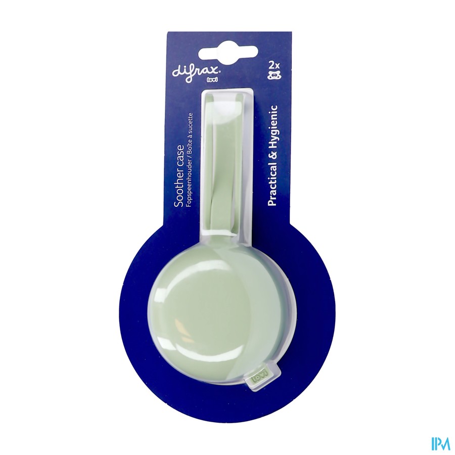 Difrax Silicone Fopspeendoosje Pistachio