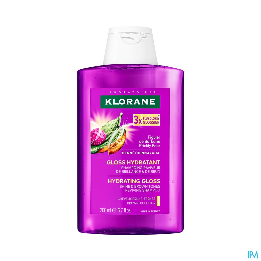 Klorane Capil. Sh Cactusvijg & Henna 200ml