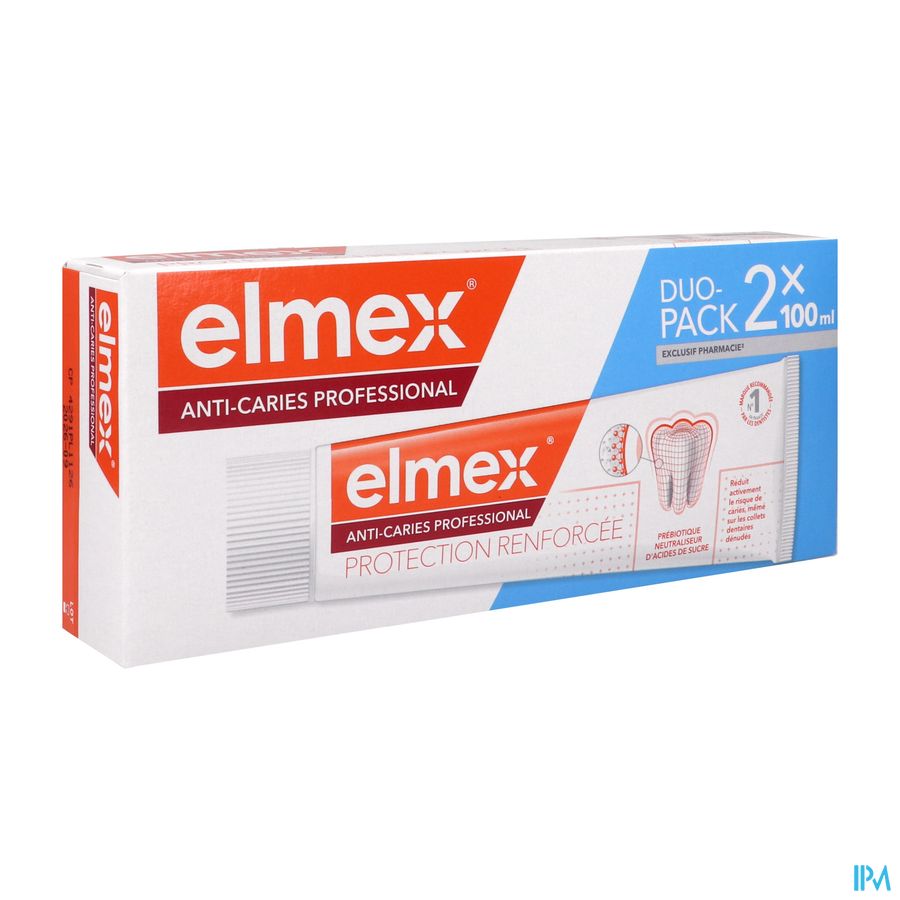 ELMEX DENT A/CARIE PRO 2X100ML