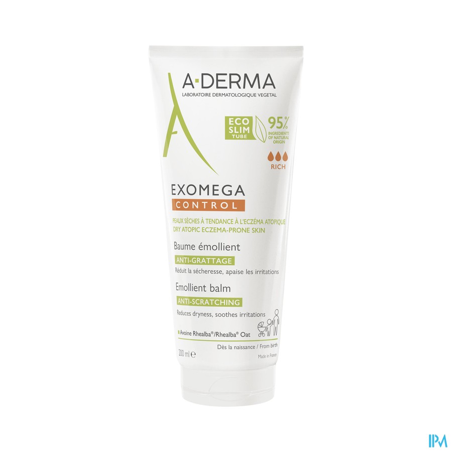 Aderma Exomega Control Balsem Emolierend 200ml