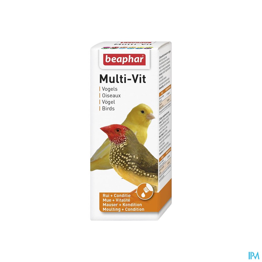 Beaphar Multi-vit Vogels 50ml