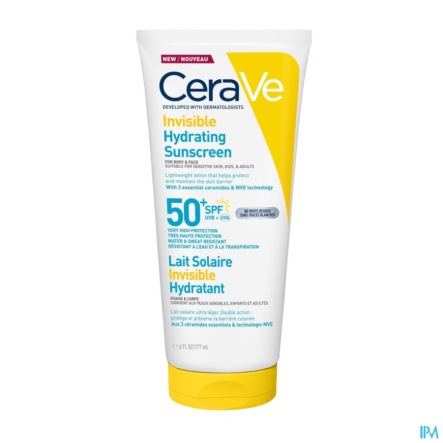 Cerave Sun Creme Solaire Hydra Invisib.spf50 177ml