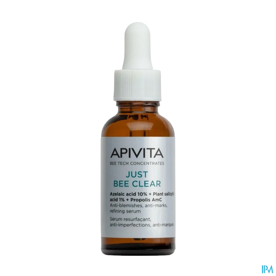 Apivita Just Bee Clear A/blem.&a/mark&r.serum 30ml
