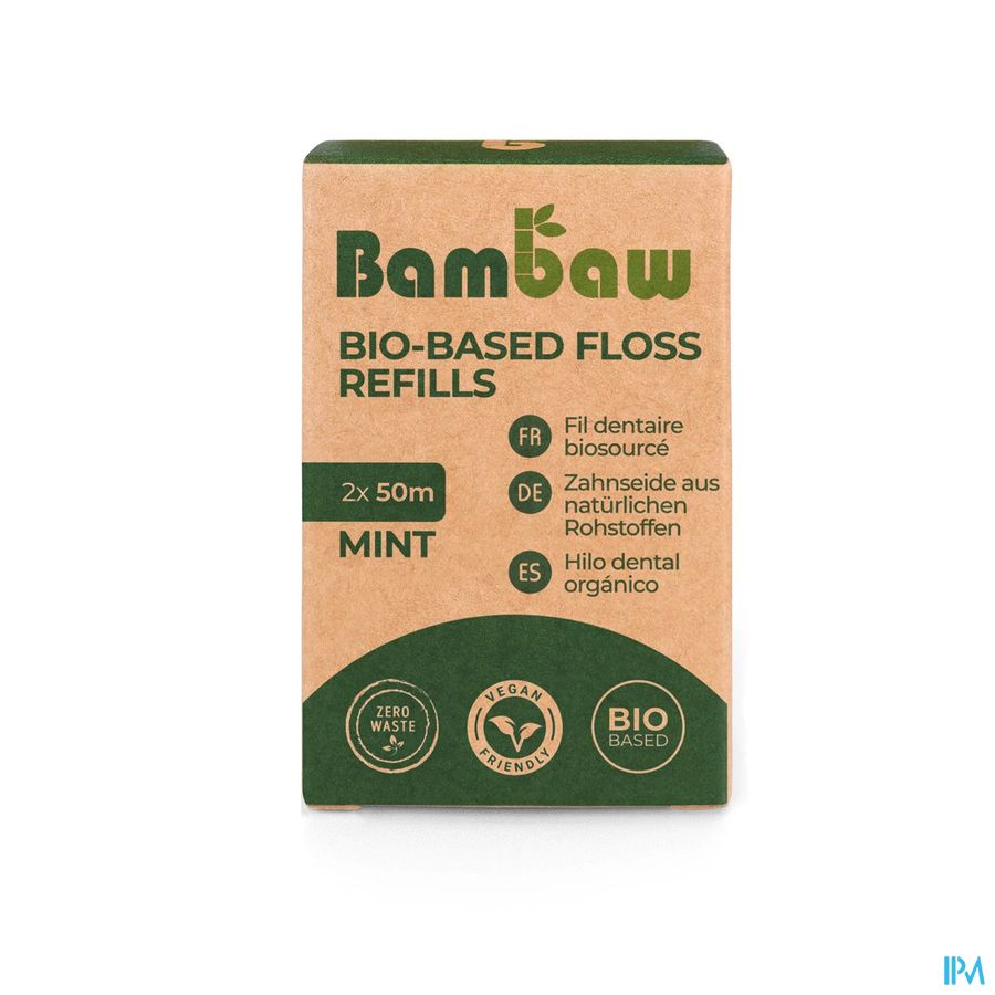 Bambaw Recharges Fil Dentaire Amidon Mais 2 Bambaw Recharges Fil Dentaire Amidon Mais 2