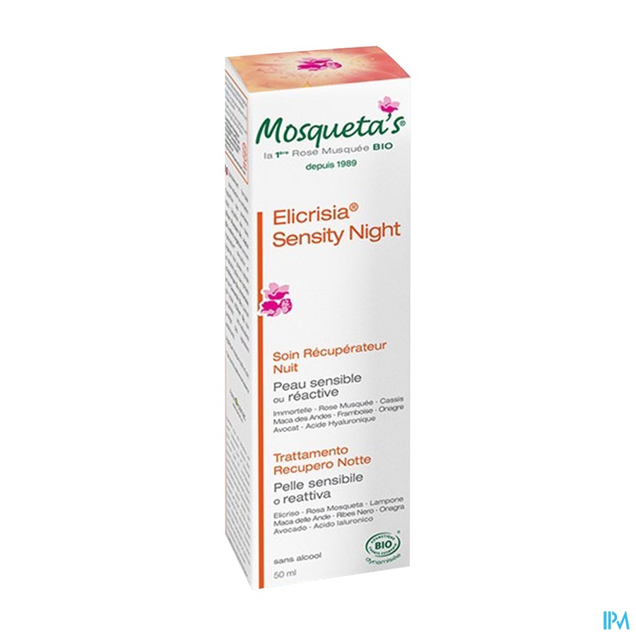 Mosquetas Elicrisia Sensity Cr Nacht A/aging 50ml