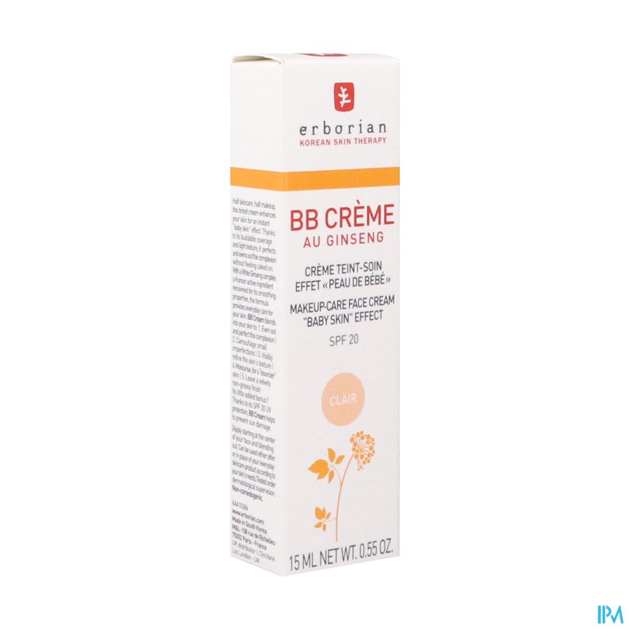 ERBORIAN BB CR CLAIR NEW 15ML