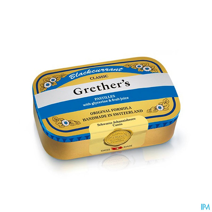 Blackcurrant Grethers Past 110g