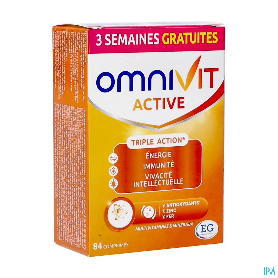 Omnivit Active 3S Comp 84 Promo