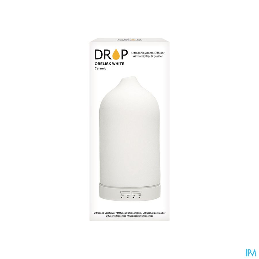 Drop Ultrasone Verstuiver Obelisk White