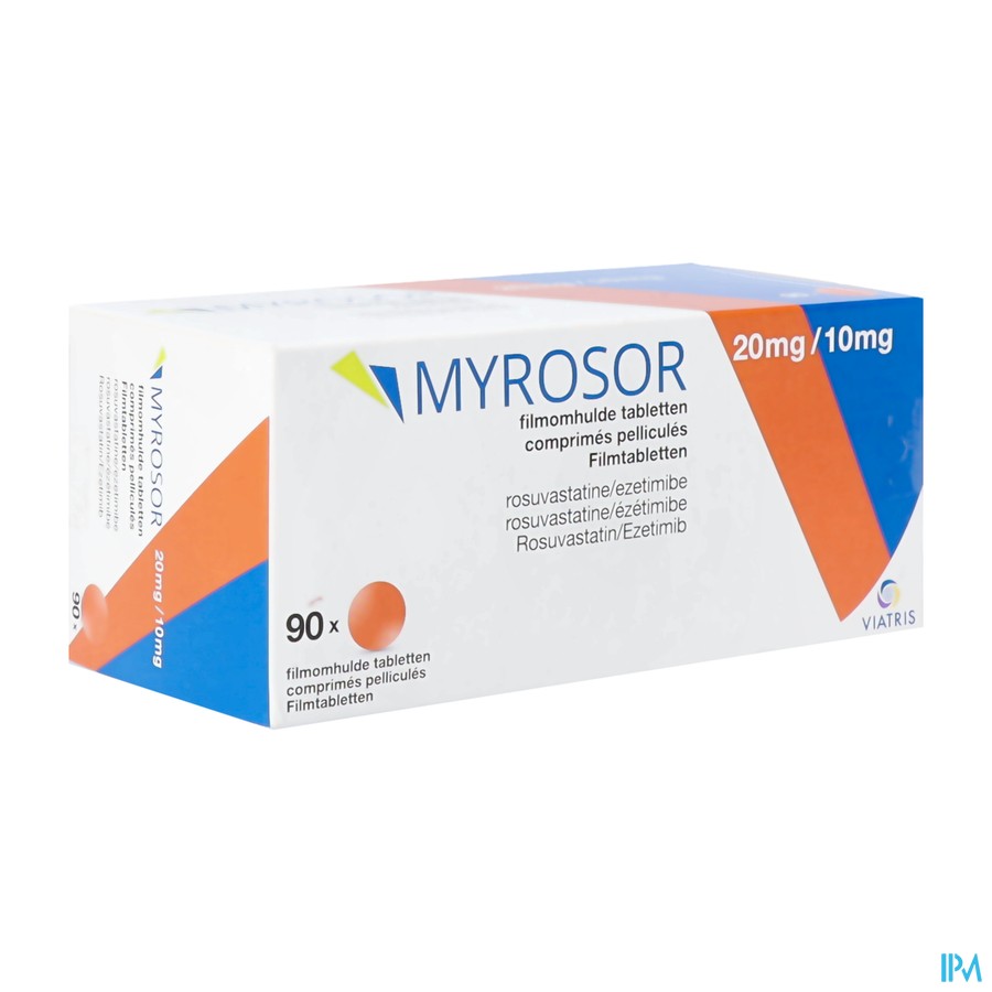 Myrosor 20mg/10mg Pi Pharma Filmomh Tabl 90 Pip