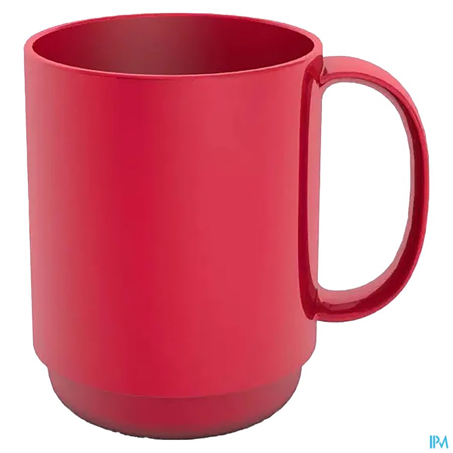 Gobelet 1 Anse Ornamin Henkel 375ml Rouge