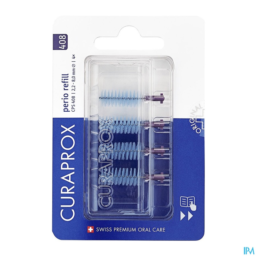 Curaprox Cps 408 Perio Deep Violet Refill 4