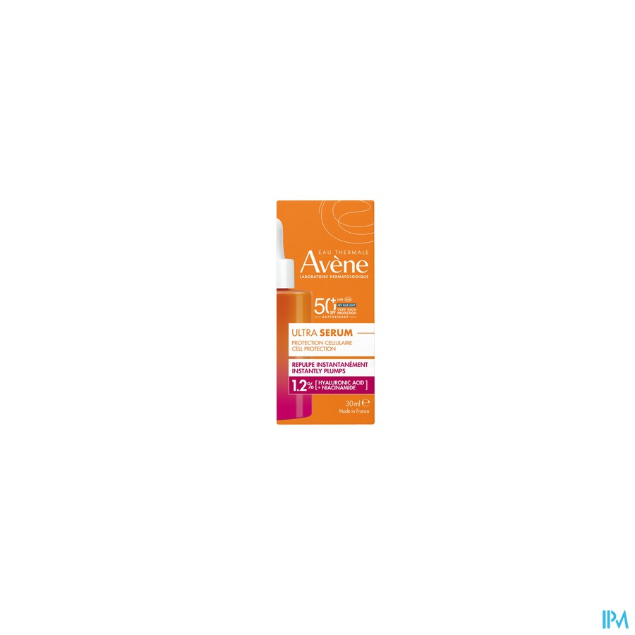 Avene Sol Spf50+ Ultra Serum Repulpant 30ml