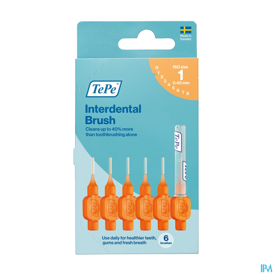 Tepe Interdental Brush 0,45mm Orange 6