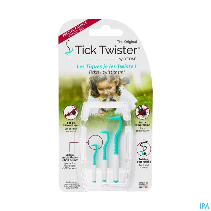 Q-pince Tiques Tick Twister Crochets 3