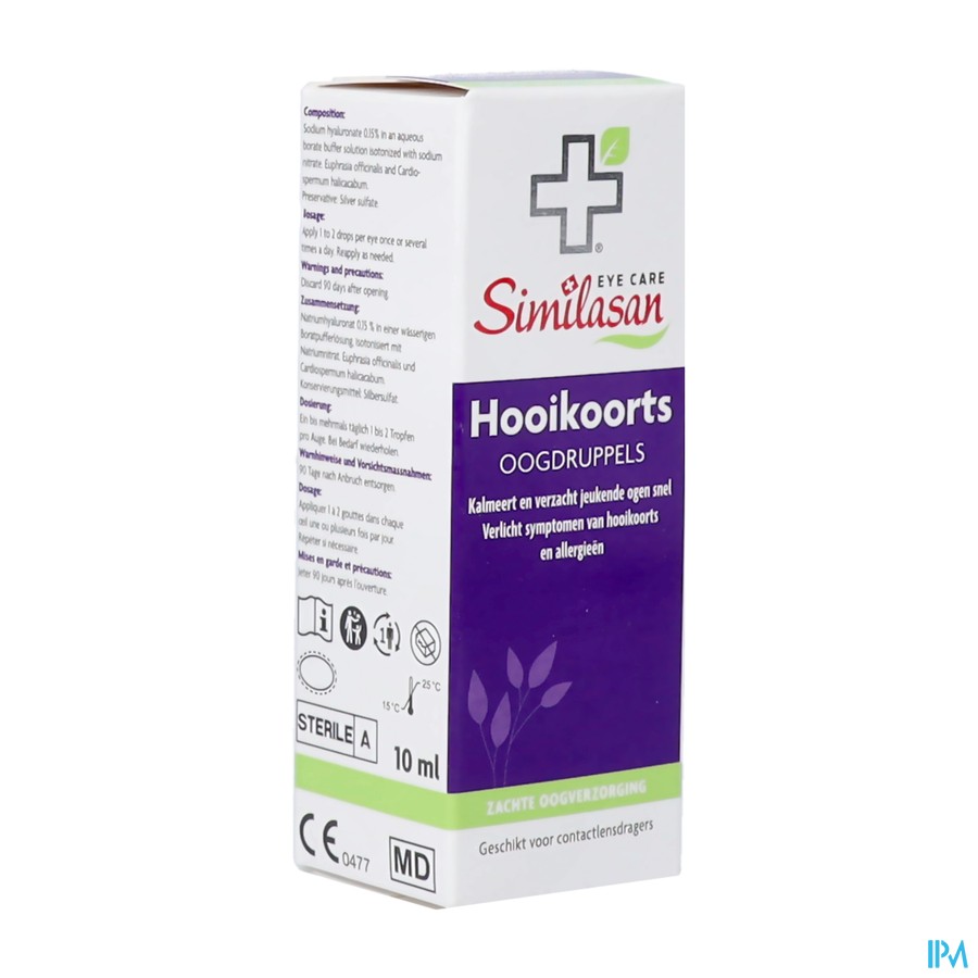 Similasan Hooikoorts Druppels 10ml